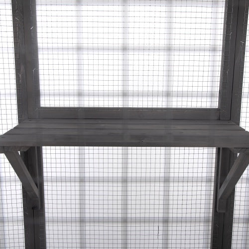 Oversized Cat Cage - Grey