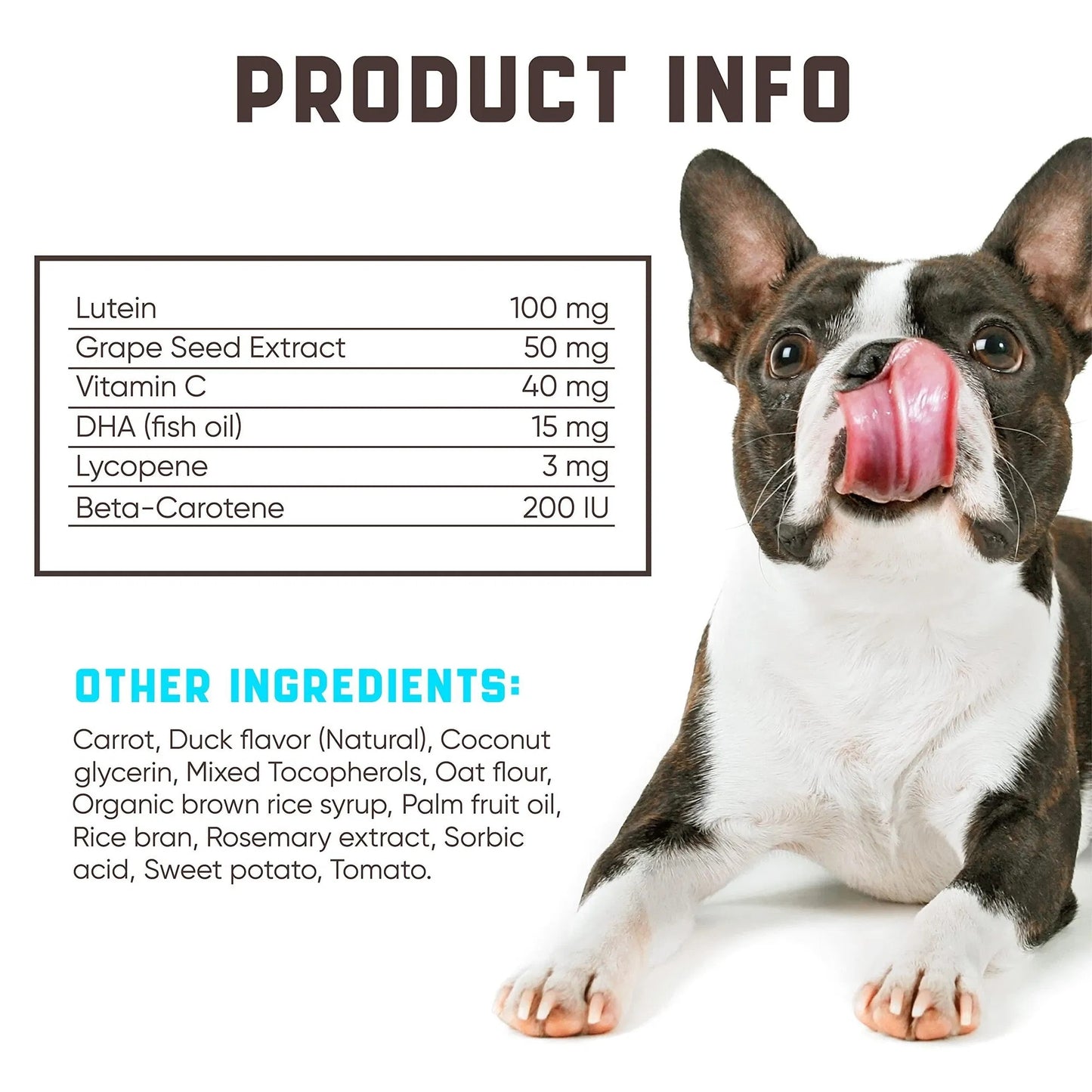 Do Not Sell On Amazon Eye Vitamins For Dogs Dog Vision Supplement For Tear Stains Dog Eye Care Immune Support Vitamin