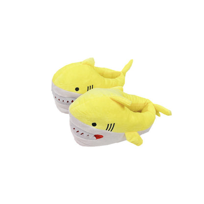 Cute Cartoon Shark Indoor Warm Home Cotton Slippers