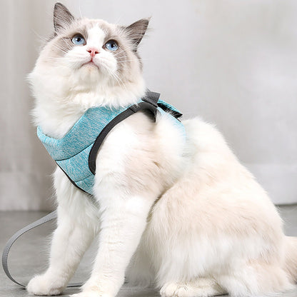 Cat Leash Lace Rope Breathable Lightweight Chest Strap