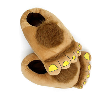 Plush Indoor Warm Home Cotton Slippers