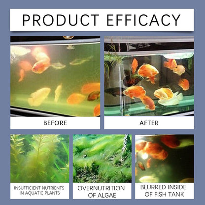 Yebang Fish Tank Water Clarifier Aquarium Water Clarifier Household Fish Tank Decontamination Cleaner